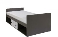 Postel Tomio R20 90x200 grafit/enigma