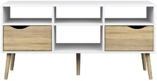 TV stolek Retro 391 bílá/dub sonoma