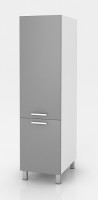 Vysoká kuchyňská skříňka Natanya SL40 bílý lesk 4459