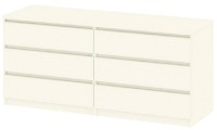 Komoda Simplicity 296 woodgrain bílá