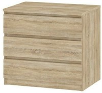 Komoda Simplicity 235 dub sonoma