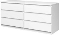 Komoda Simplicity 232 bílý lesk