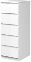 Komoda Simplicity 233 bílý lesk