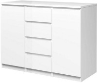 Komoda Simplicity 236 bílý lesk