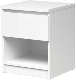 Noční stolek Simplicity 238 bílý lesk
