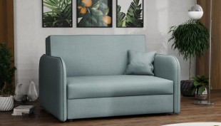 Rozkládací křeslo Vivian Loft II Mono světle zelená