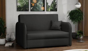 Rozkládací křeslo Vivian Loft II Mono černá