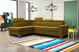 Sedací souprava Silk L žlutá