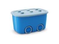 KIS Úložný box Funny - modrý, 46 l