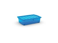 Plastový úložný Spinning Box M Modrý, 25 L