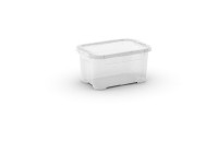 Plastový úložný box - T Box XXS, Transparentní, 5 L