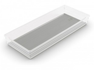 KIS Úložný box SISTEMO 8 - 37,5x15x5cm šedý