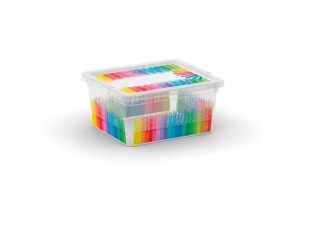 Plastový úložný box C-Box Colours Arty XXS, 2 L