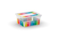 Plastový úložný box C-Box Colours Arty XXS, 2 L