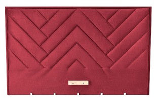 Čelo W-1 k posteli MODULO 160, Monolith 59 (bordó)