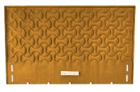 Čelo W-2 k posteli MODULO 160, Monolith 48 (hořčice)
