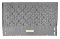 Čelo W-2 k posteli MODULO 160, Monolith 85 (šedá)