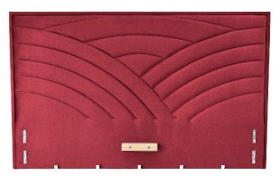 Čelo W-3 k posteli MODULO 160, Monolith 59 (bordó)