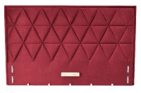 Čelo W-5 k posteli MODULO 160, Monolith 59 (bordó)