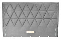 Čelo W-5 k posteli MODULO 160, Monolith 85 (šedá)