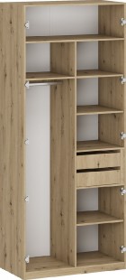 Modulární šatní systém FLEX - KORPUS K5 dub artisan