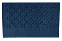 MODULO W2 postel 160x200 - tmavě modré čelo a kohoutek. Monolit 77