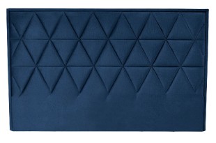 MODULO W5 postel 160x200 - tmavě modré čelo a kohoutek. Monolit 77