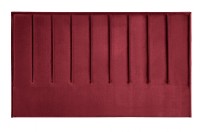 MODULO W6 postel 160x200 - čelo bordó. Monolit 59