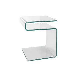 Odkládací stolek sklo