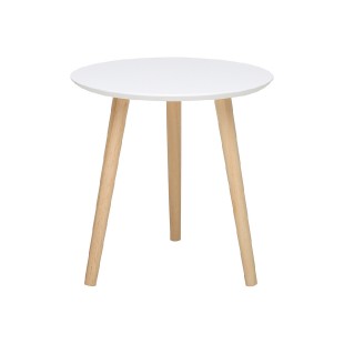 Odkládací stolek IMOLA 2 bílý/borovice