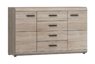 Komoda 140 2D4S KILN, Dub Sonoma / Dub Sonoma