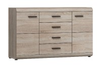 Komoda 140 2D4S KILN, Dub Sonoma / Dub Sonoma