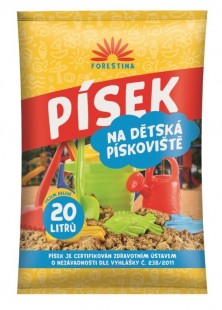 Písek pro dětská pískoviště - 20 litrů