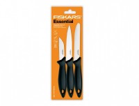 Set nožů FISKARS ESSENTIAL na zeleninu 3ks 1023785