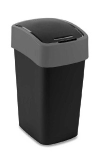 FLIPBIN 25L odpadkový koš - černý