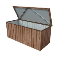 Zahradní úložný box 174 x 72 x 73 cm, 770 l - dekor dub DURAMAX 71145