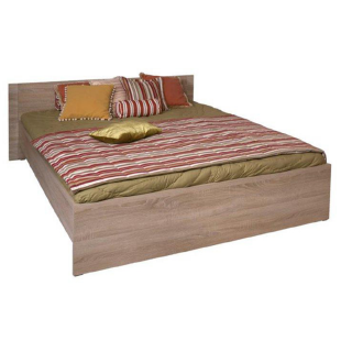 Manželská postel typ 20 GRAND 160x200 cm, dub sonoma