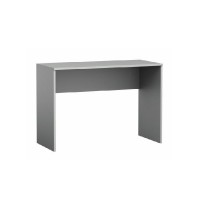 PC stůl PIERE P08, šedá / bílá / fialová