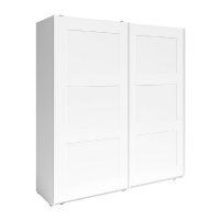 2- dveřová skříň, bílá, RAMIAK