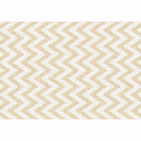 Koberec, béžovo-bílá vzor, 57x90, ADISA TYP 2