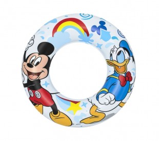 91004 Nafukovací kruh Mickey&amp;Friends 56 cm
