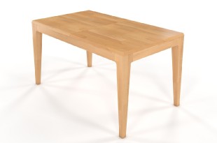 Rozkládací jídelní stůl Cortena 80x140-220cm, přírodní, masiv buk