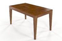 Rozkládací jídelní stůl Cortena 80x140-220cm, dub, masiv buk