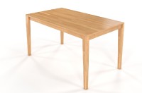 Rozkládací jídelní stůl Simpla 80x140-220cm, přírodní, masiv buk