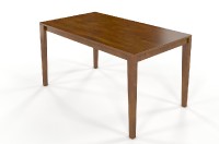 Rozkládací jídelní stůl Simpla 80x140-220cm, dub, masiv buk