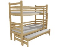 Patrová postel s výsuvnou přistýlkou M 008 NEW*