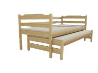 Dětská postel s výsuvnou přistýlkou DPV 014