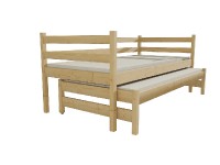 Dětská postel s výsuvnou přistýlkou DPV 021