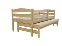 Dětská postel s výsuvnou přistýlkou DPV 023
