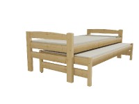 Dětská postel s výsuvnou přistýlkou DPV 024
